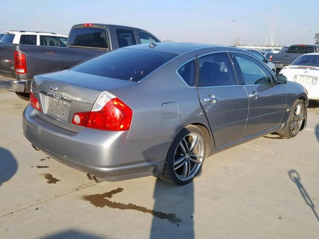 JNKAY01E26M107798 - 2006 INFINITI M35 BASE GRAY photo 4