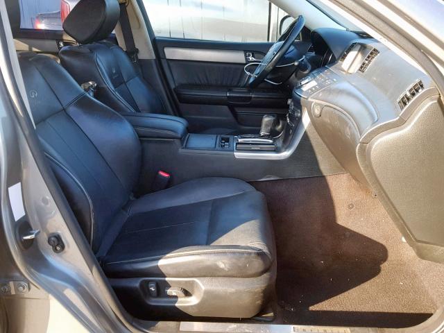 JNKAY01E26M107798 - 2006 INFINITI M35 BASE GRAY photo 5