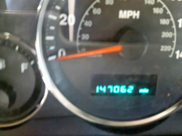 1J8HH48NX6C145887 - 2006 JEEP COMMANDER BLACK photo 8