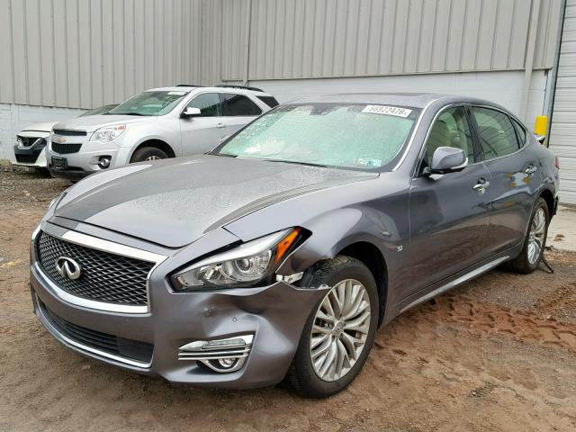 JN1BY1PR2GM720756 - 2016 INFINITI Q70L 3.7 GRAY photo 2