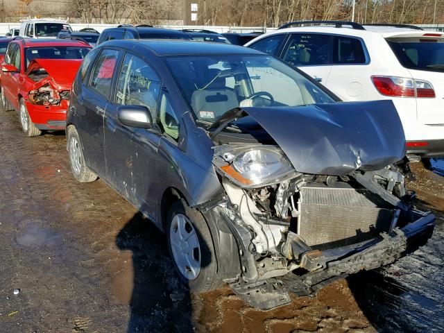 JHMGE8H33DC040315 - 2013 HONDA FIT GRAY photo 1