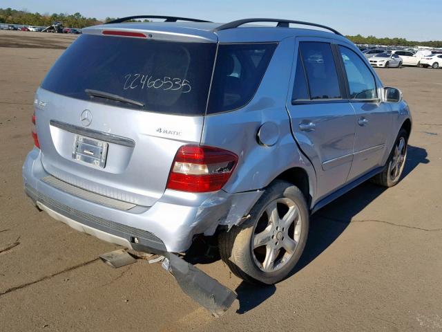 4JGBB86E38A335128 - 2008 MERCEDES-BENZ ML 350 SILVER photo 4