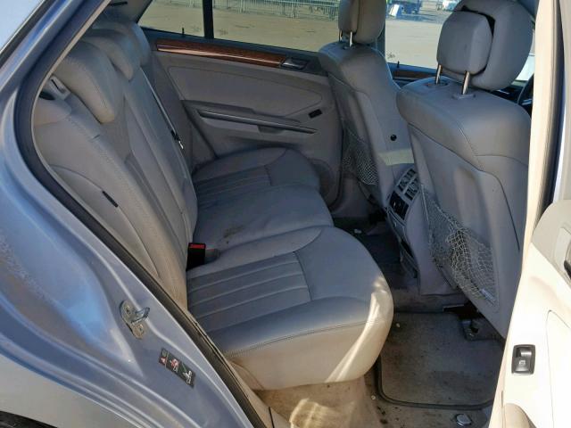 4JGBB86E38A335128 - 2008 MERCEDES-BENZ ML 350 SILVER photo 6