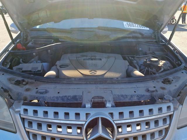 4JGBB86E38A335128 - 2008 MERCEDES-BENZ ML 350 SILVER photo 7