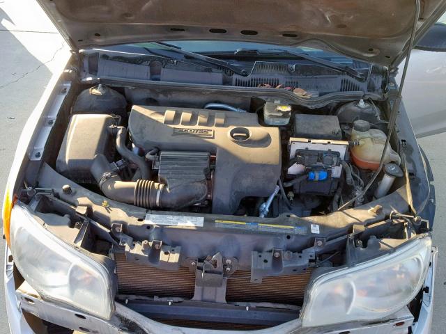 1G8AN15F86Z100595 - 2006 SATURN ION LEVEL SILVER photo 7