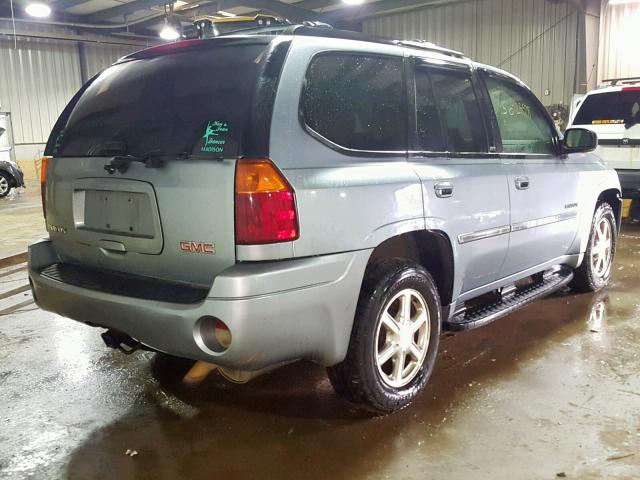 1GKDT13S462288165 - 2006 GMC ENVOY SILVER photo 4