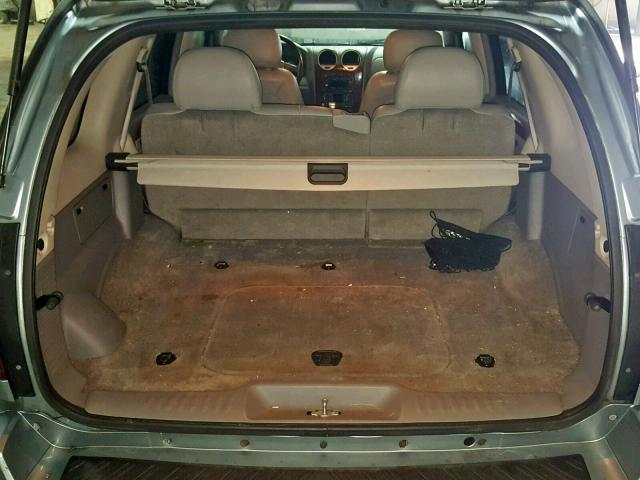 1GKDT13S462288165 - 2006 GMC ENVOY SILVER photo 9