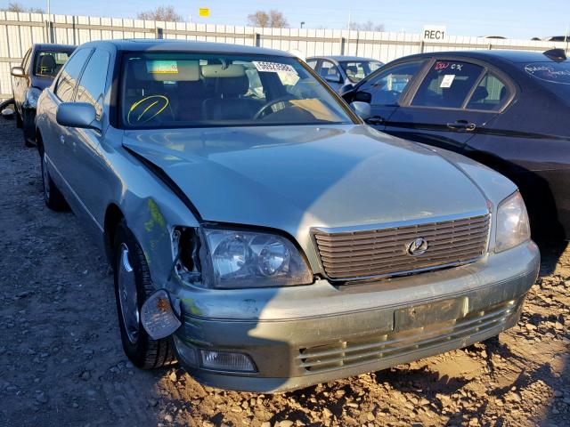 JT8BH28F6W0139210 - 1998 LEXUS LS 400 GREEN photo 1