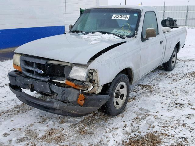 1FTYR10C4XPB82781 - 1999 FORD RANGER GRAY photo 2