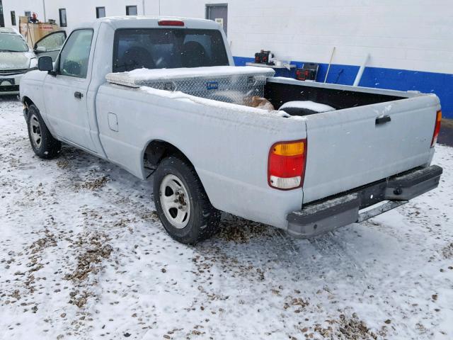 1FTYR10C4XPB82781 - 1999 FORD RANGER GRAY photo 3