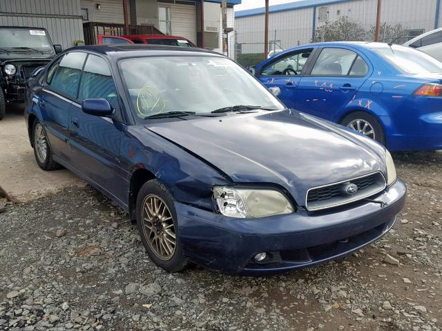 4S3BE625847203138 - 2004 SUBARU LEGACY L S BLUE photo 1