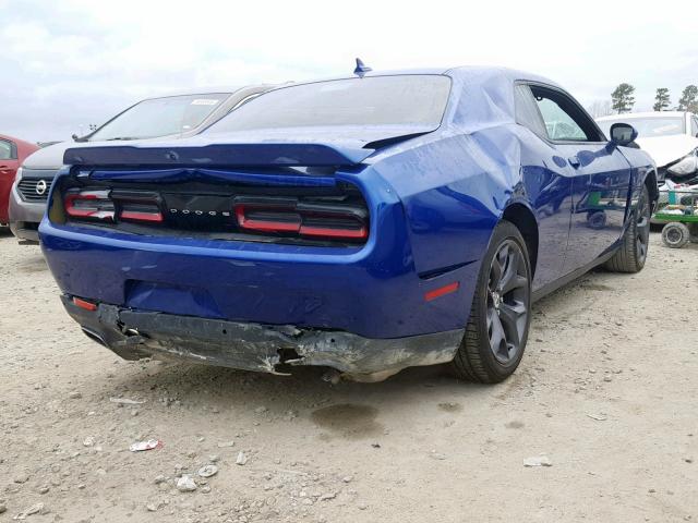 2C3CDZAG6JH229771 - 2018 DODGE CHALLENGER BLUE photo 4