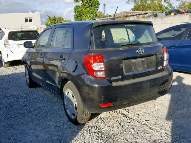 JTKKU10428J028306 - 2008 TOYOTA SCION XD BLACK photo 3