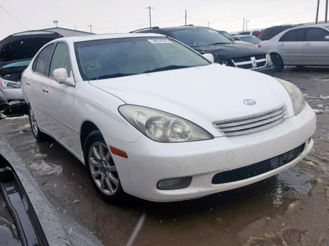 JTHBF30G525015345 - 2002 LEXUS ES 300 WHITE photo 1