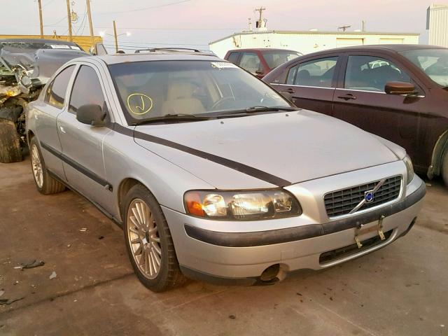 YV1RS58D722180617 - 2002 VOLVO S60 2.4T SILVER photo 1