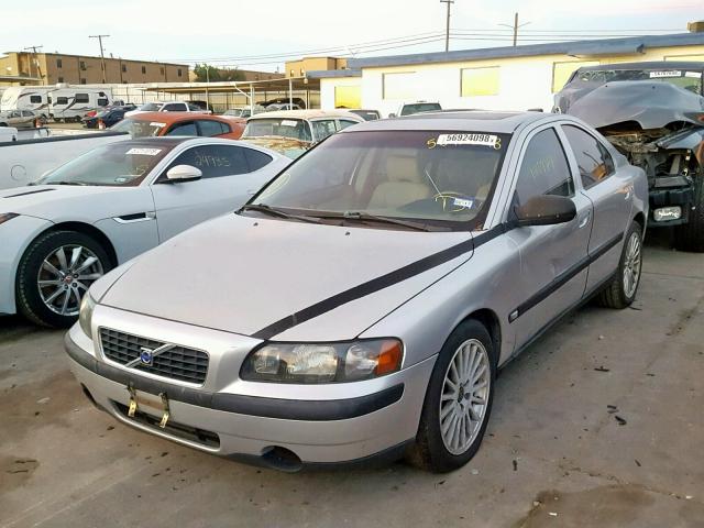YV1RS58D722180617 - 2002 VOLVO S60 2.4T SILVER photo 2