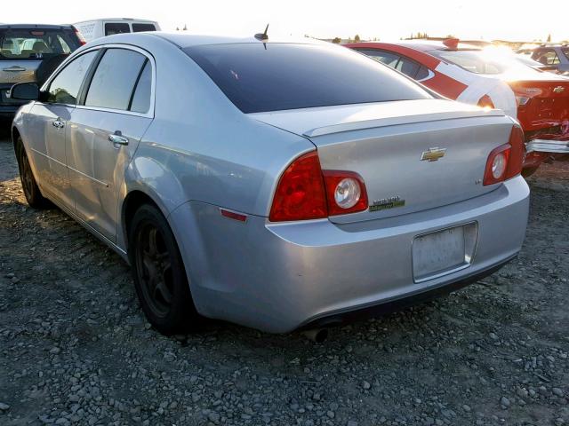1G1ZH57B29F179701 - 2009 CHEVROLET MALIBU 1LT SILVER photo 3