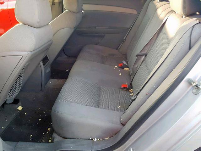 1G1ZH57B29F179701 - 2009 CHEVROLET MALIBU 1LT SILVER photo 6