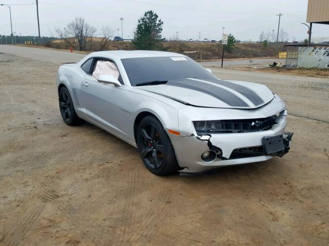 2G1FC1ED2B9147649 - 2011 CHEVROLET CAMARO LT SILVER photo 1