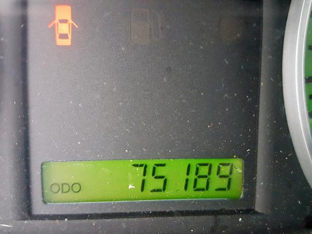 KL1TD5DE1AB129236 - 2010 CHEVROLET AVEO LS WHITE photo 8