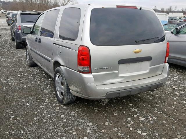 1GNDV23LX6D206956 - 2006 CHEVROLET UPLANDER L Gümüş foto 3