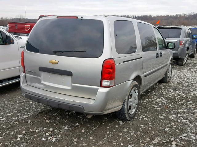 1GNDV23LX6D206956 - 2006 CHEVROLET UPLANDER L Gümüş foto 4