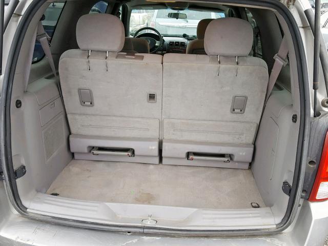 1GNDV23LX6D206956 - 2006 CHEVROLET UPLANDER L Gümüş foto 9