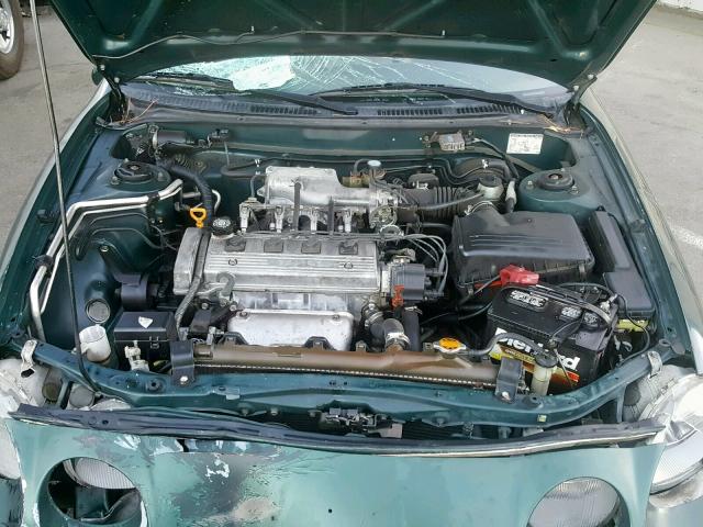 JT2DB02TXV0072617 - 1997 TOYOTA CELICA ST GREEN photo 7