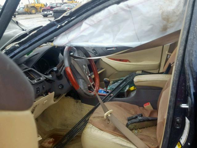 JTHBJ46G682186188 - 2008 LEXUS ES 350 BLUE photo 5