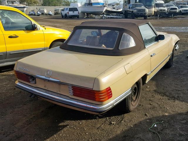 10704412007320 - 1973 MERCEDES-BENZ 450 SL CREAM photo 4