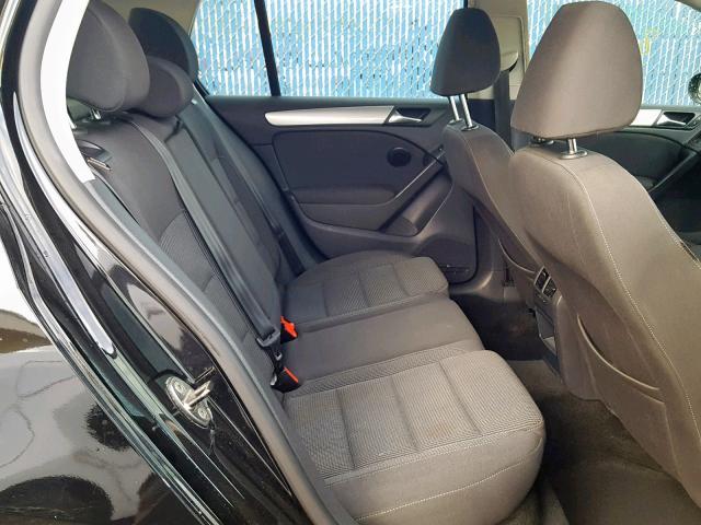 WVWDB7AJ9CW197943 - 2012 VOLKSWAGEN GOLF 黑色 照片 6