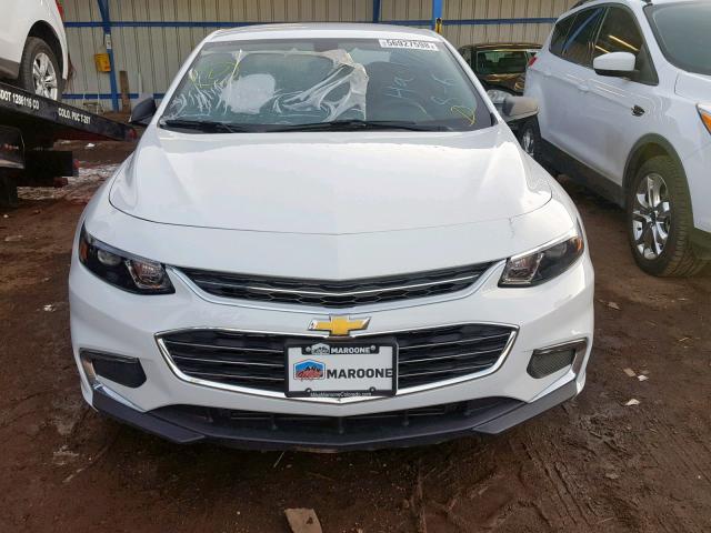 1G1ZB5ST6JF232003 - 2018 CHEVROLET MALIBU LS WHITE photo 9