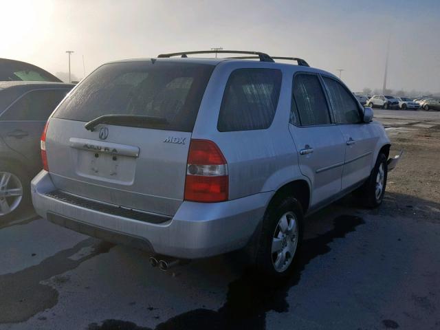 2HNYD18253H533684 - 2003 ACURA MDX SILVER photo 4