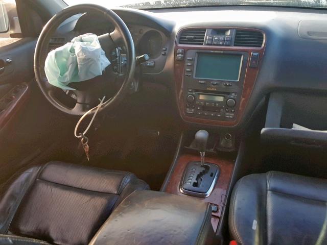 2HNYD18253H533684 - 2003 ACURA MDX SILVER photo 9