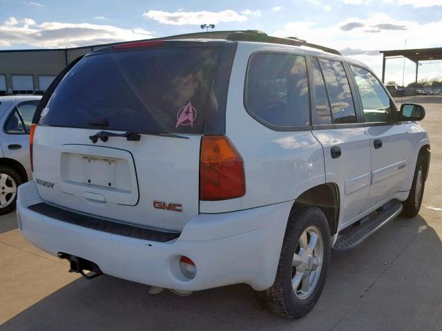 1GKDS13S442136967 - 2004 GMC ENVOY WHITE photo 4