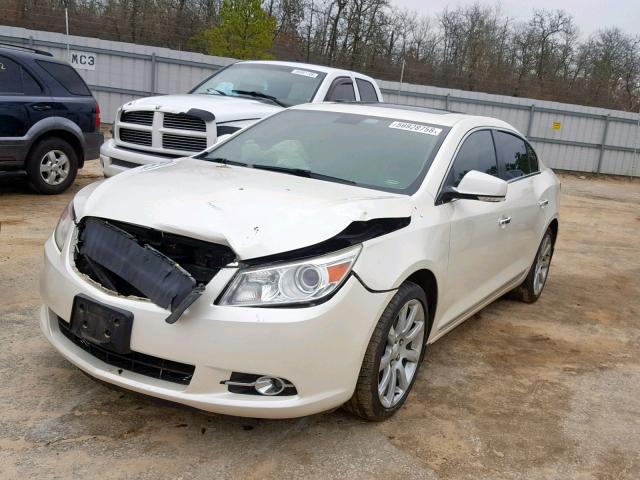 1G4GE5ED2BF272294 - 2011 BUICK LACROSSE C WHITE photo 2