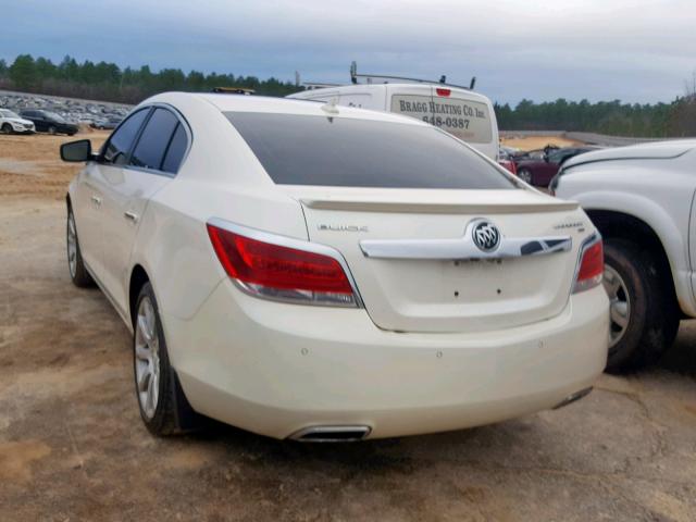 1G4GE5ED2BF272294 - 2011 BUICK LACROSSE C WHITE photo 3