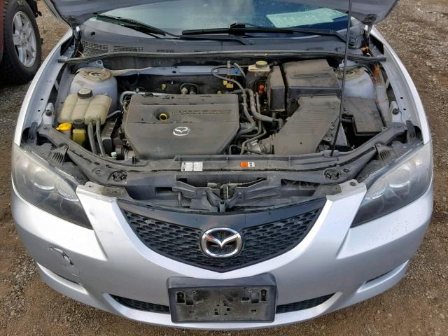 JM1BK12GX61444847 - 2006 MAZDA 3 I SILVER photo 7