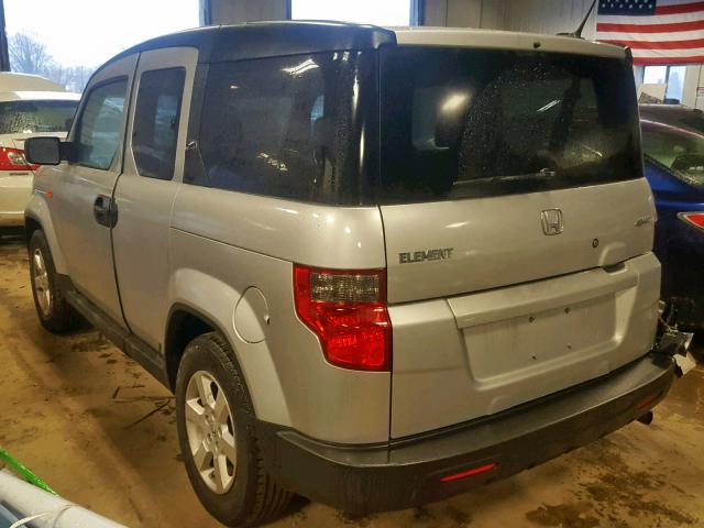 5J6YH2H72BL005043 - 2011 HONDA ELEMENT EX SILVER photo 3