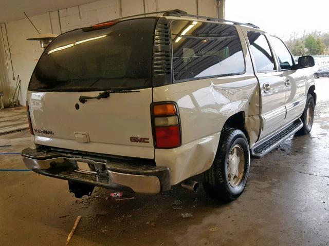 3GKEC16Z64G112543 - 2004 GMC YUKON XL C WHITE photo 4