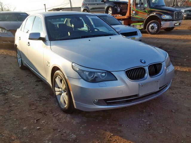 WBANV13539C155607 - 2009 BMW 528 XI SILVER photo 1