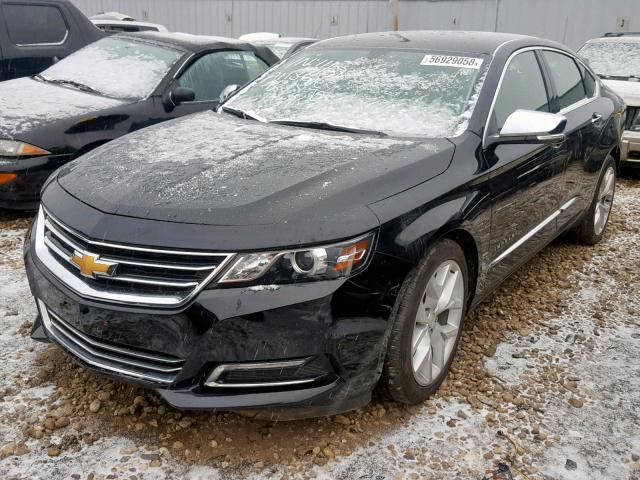 2G1125S34J9131810 - 2018 CHEVROLET IMPALA PRE შავი ფოტო 2