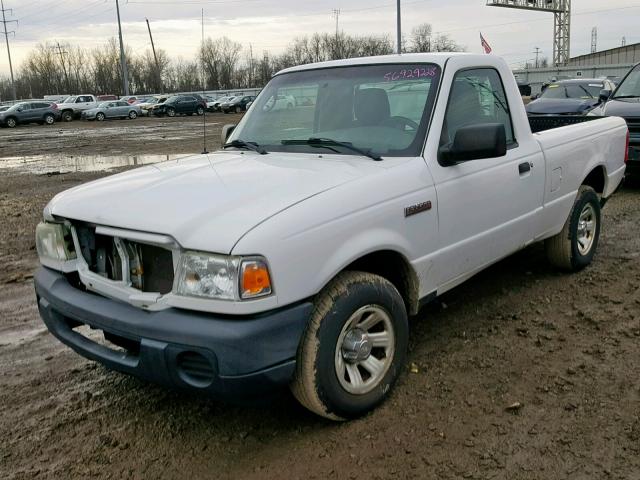 1FTKR1AD8APA26862 - 2010 FORD RANGER WHITE photo 2