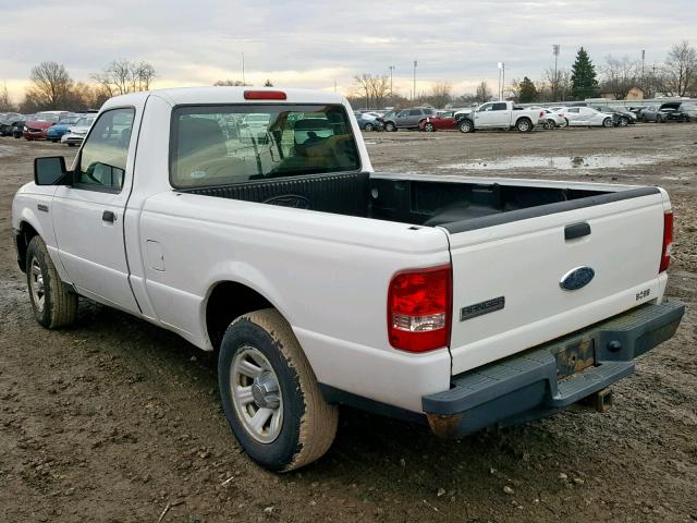 1FTKR1AD8APA26862 - 2010 FORD RANGER WHITE photo 3