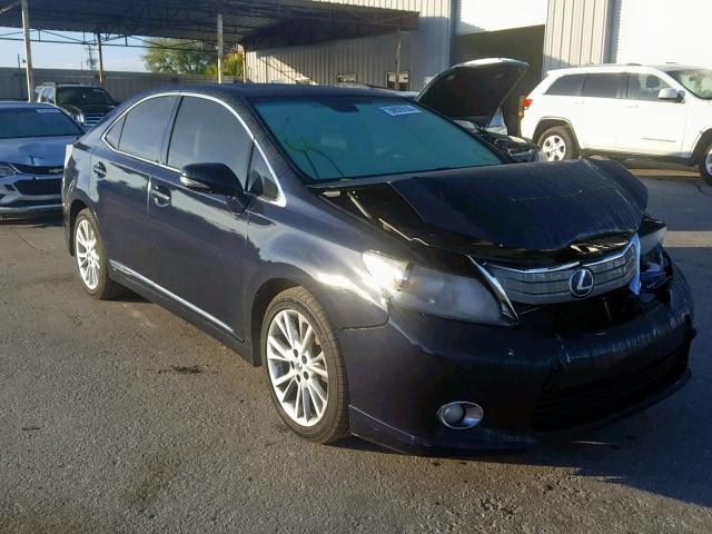 JTHBB1BA9A2012585 - 2010 LEXUS HS 250H BLUE photo 1