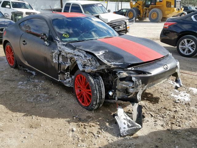 JF1ZNAA19D2712433 - 2013 TOYOTA SCION FR-S BLACK photo 1