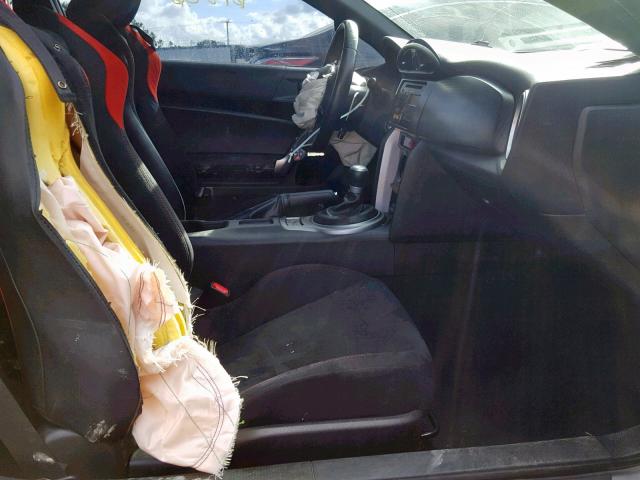 JF1ZNAA19D2712433 - 2013 TOYOTA SCION FR-S BLACK photo 5