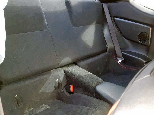 JF1ZNAA19D2712433 - 2013 TOYOTA SCION FR-S BLACK photo 6