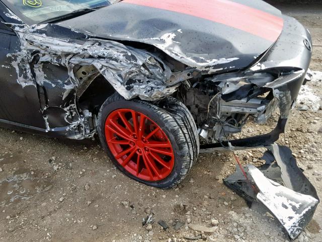 JF1ZNAA19D2712433 - 2013 TOYOTA SCION FR-S BLACK photo 9