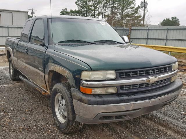 2GCEK19T011297893 - 2001 CHEVROLET SILVERADO GREEN photo 1